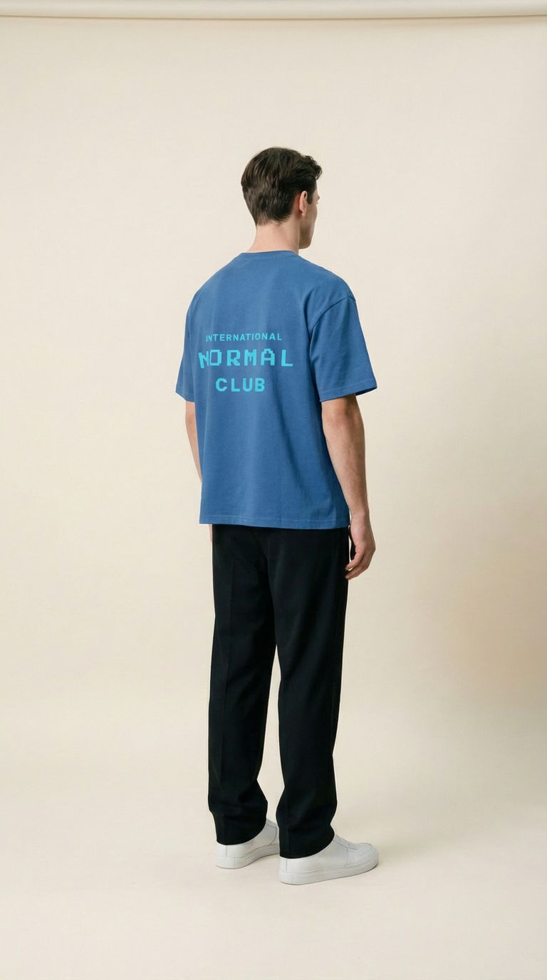 Dusty Blue | Back Model