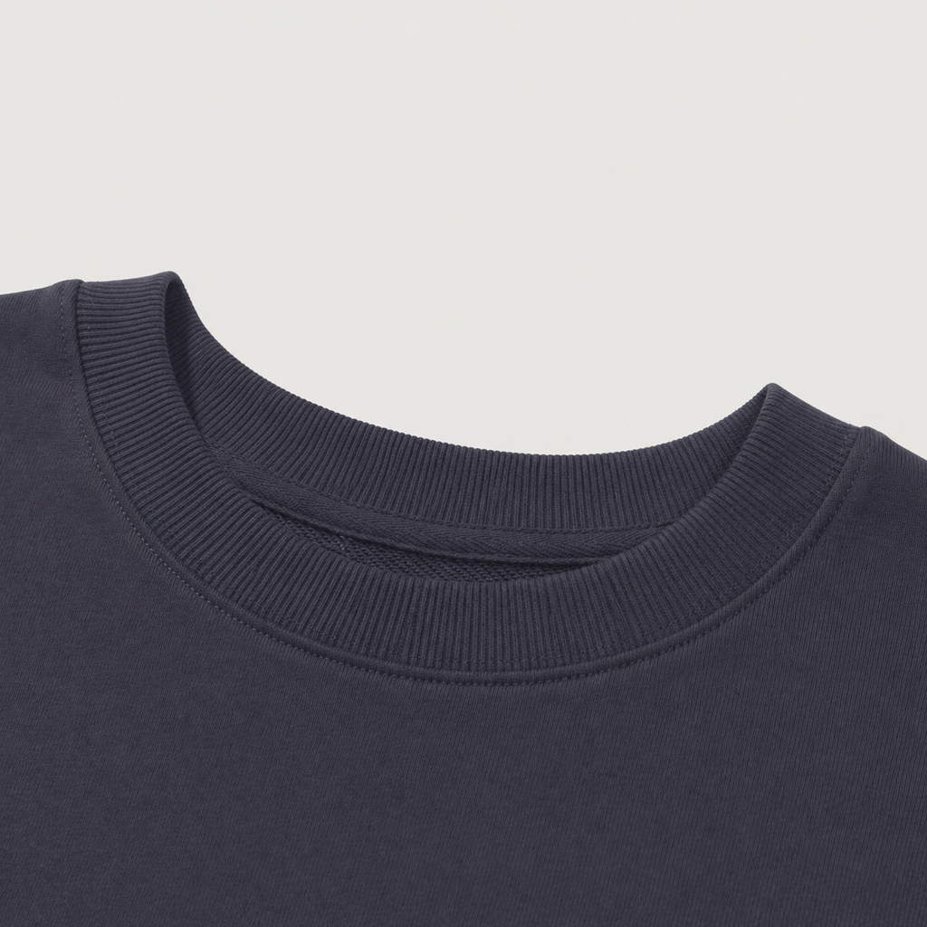 collar detail of the jumper