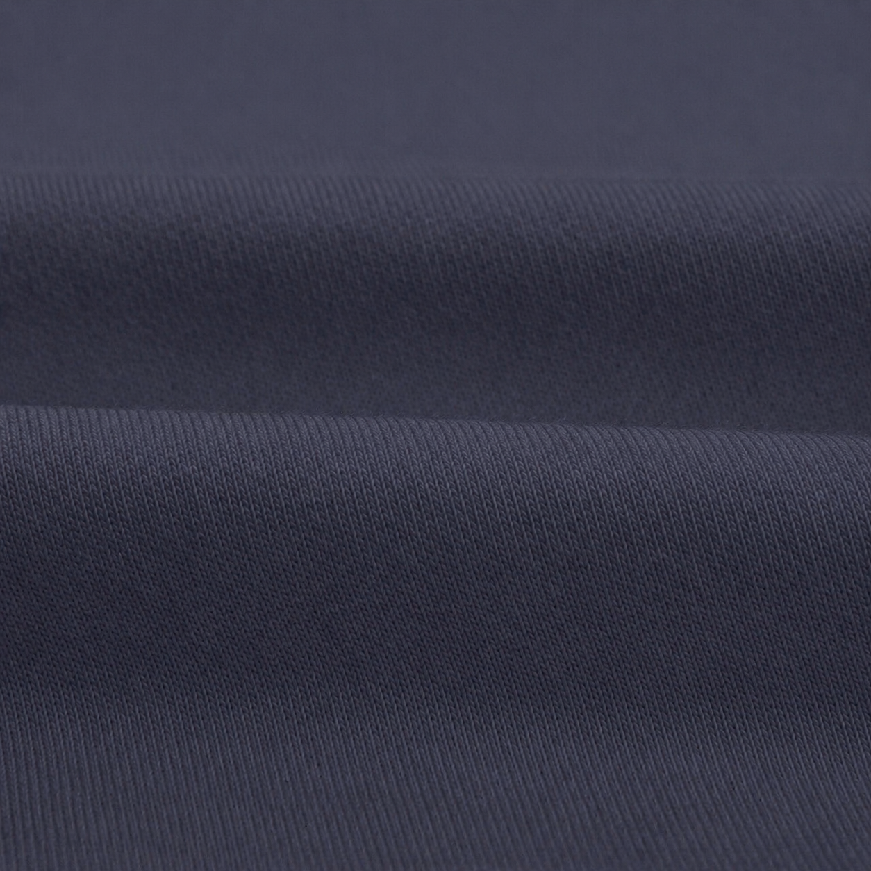 Close-up of dark blue fabric texture