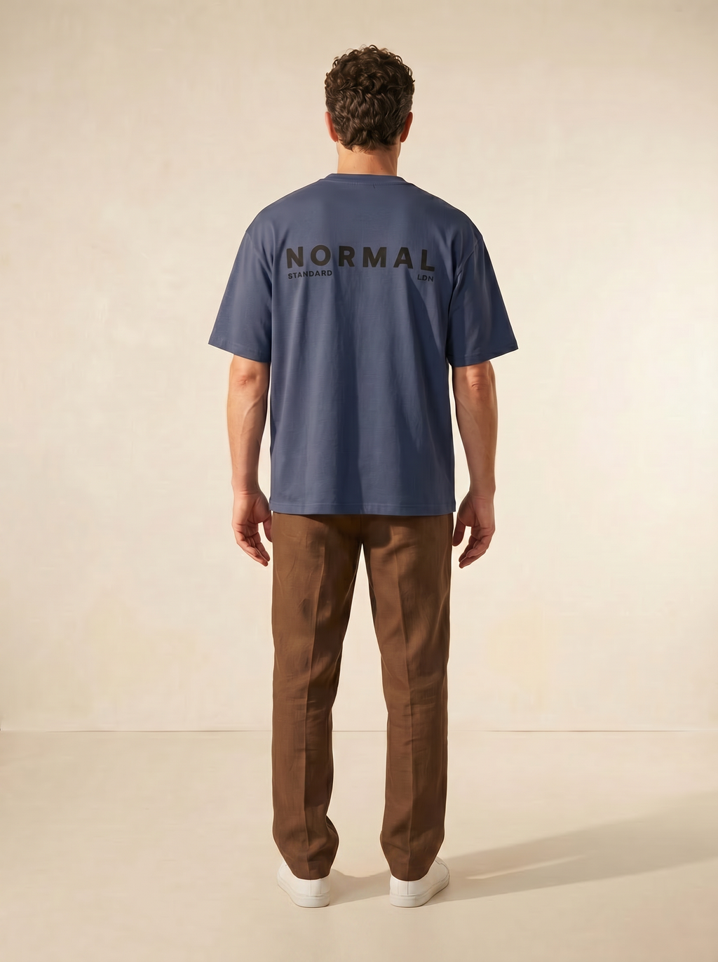 District Tee in Slate