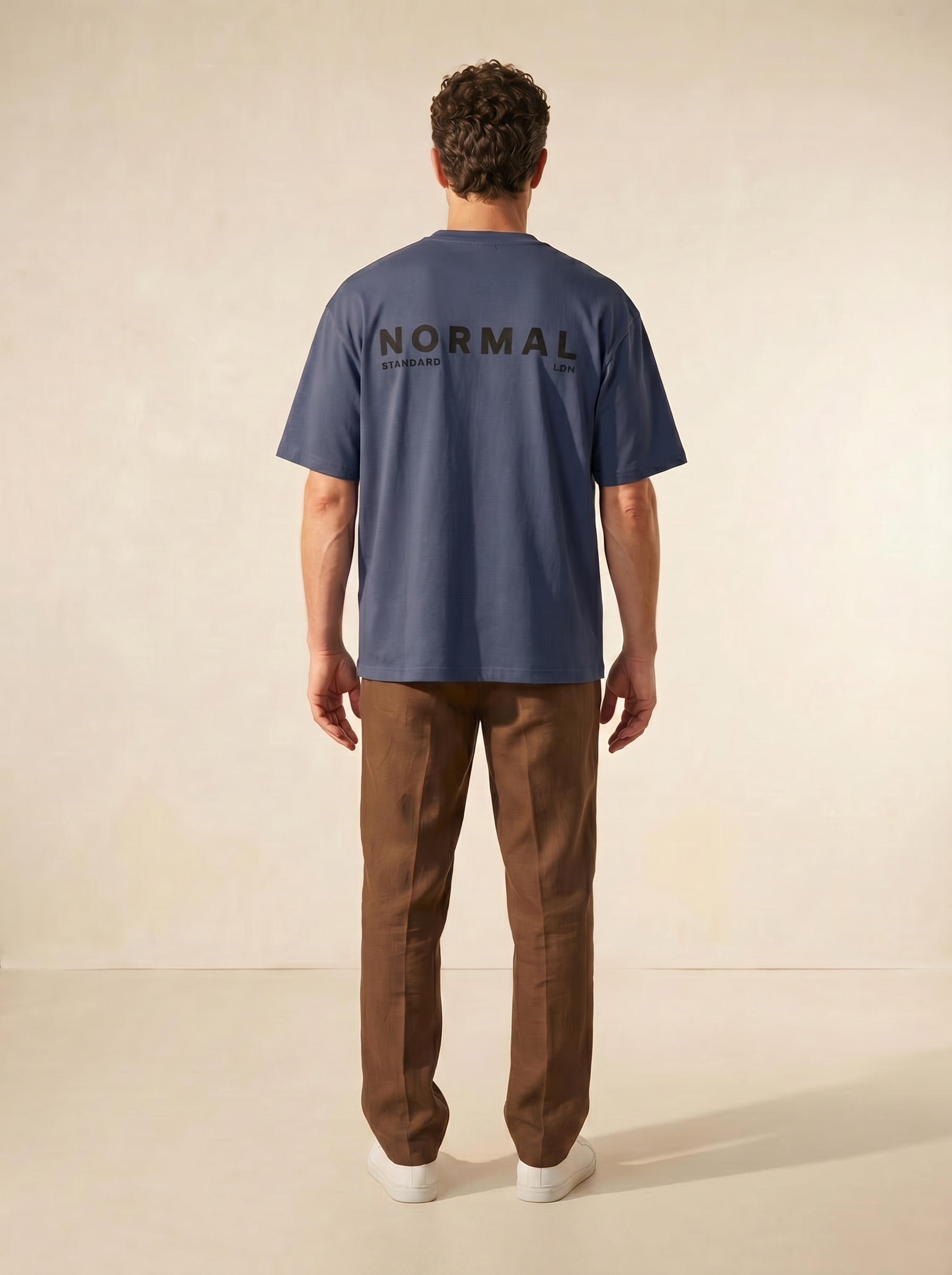 District Tee in Slate