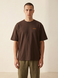 Men wearing standard normal oversize t-shirt